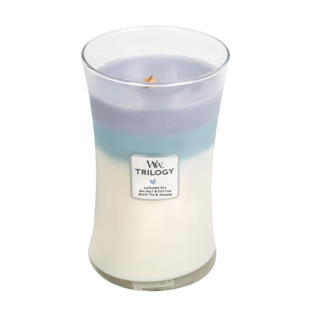 WoodWick Trilogy Calming Retreat Large Hourglass Candle £27.89